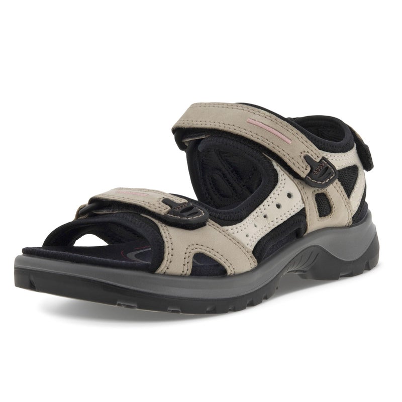 ECCO Women's Yucatan Outdoor Offroad Hiking Sandal, Atmosphere/Ice White/Black, 10 M US - Image 1